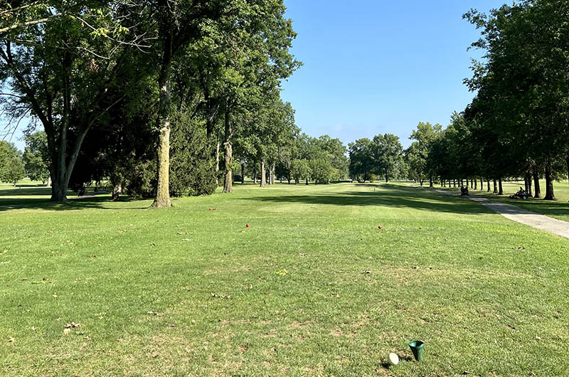 view of fairway from the tee box